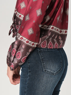 Camicia in fantasia