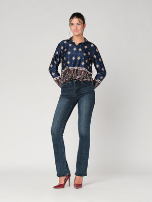 Camicia in fantasia