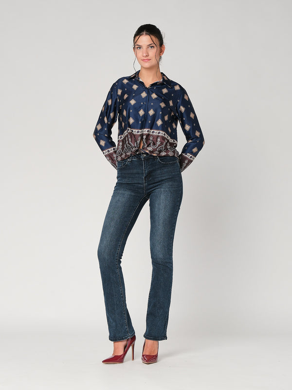 Camicia in fantasia