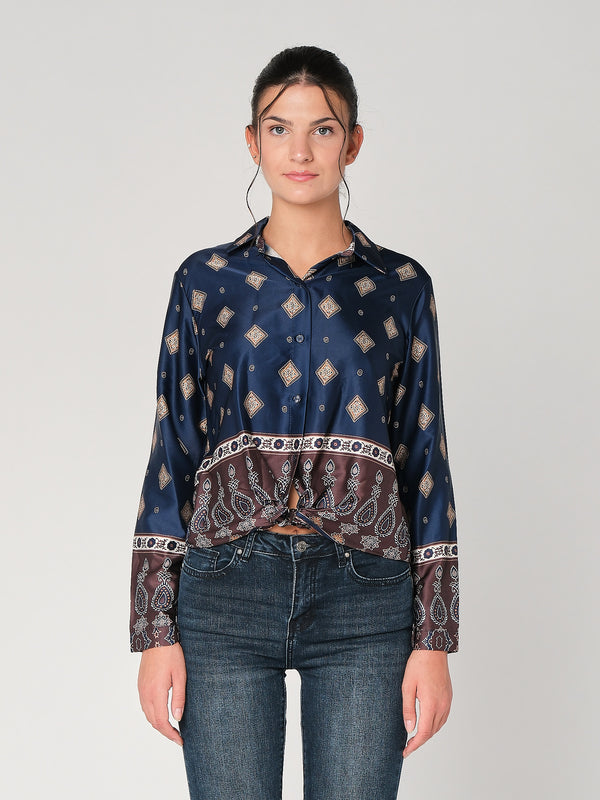 Camicia in fantasia