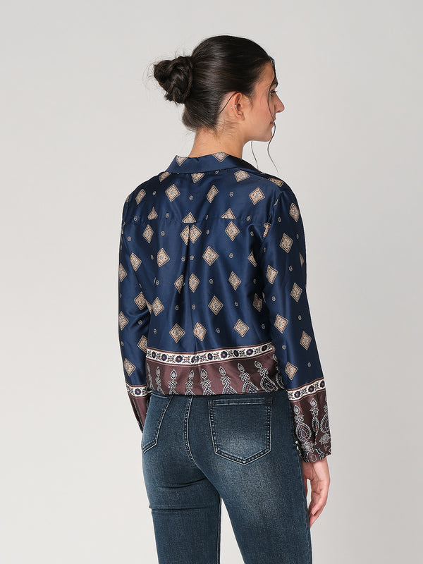 Camicia in fantasia