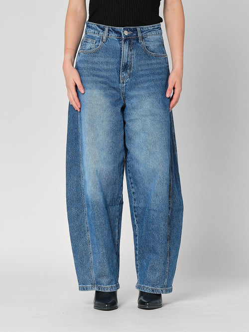 Jeans gamba lagra