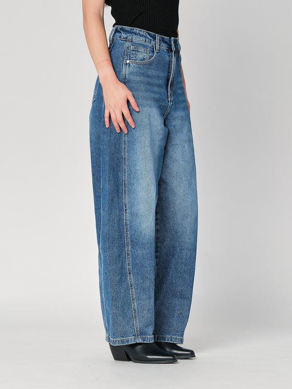 Jeans gamba lagra