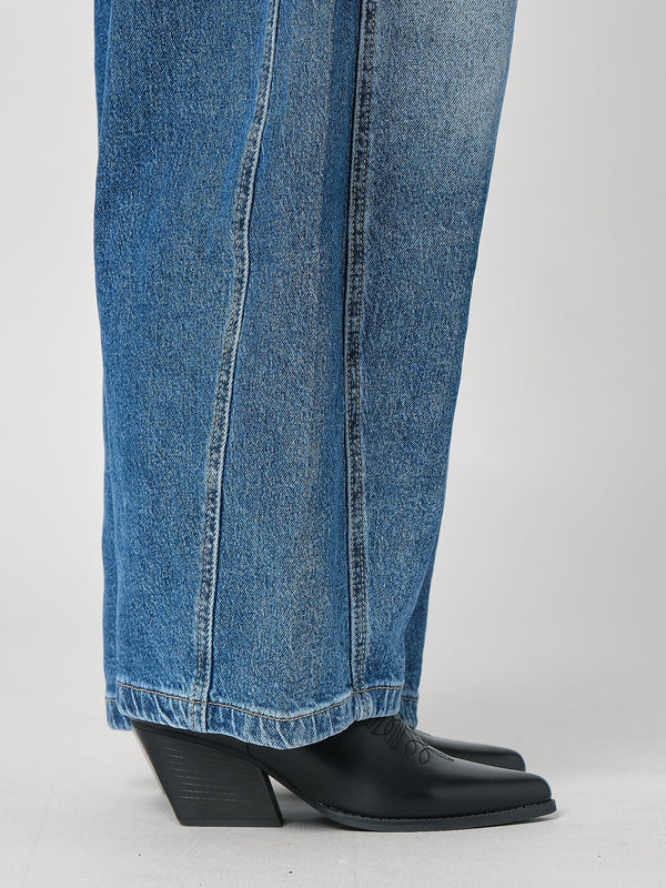 Jeans gamba lagra