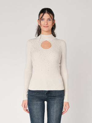 Lupetto con strass