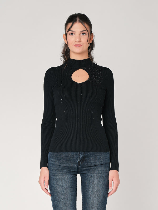Lupetto con strass