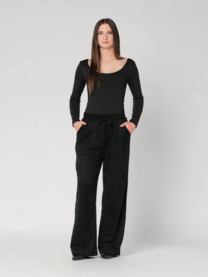 Pantalone con lurex