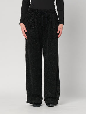 Pantalone con lurex
