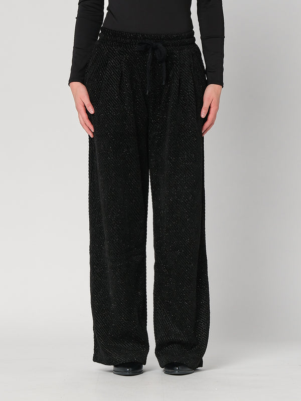 Pantalone con lurex