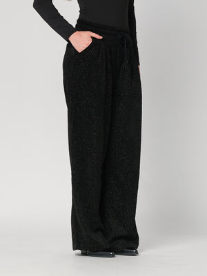 Pantalone con lurex