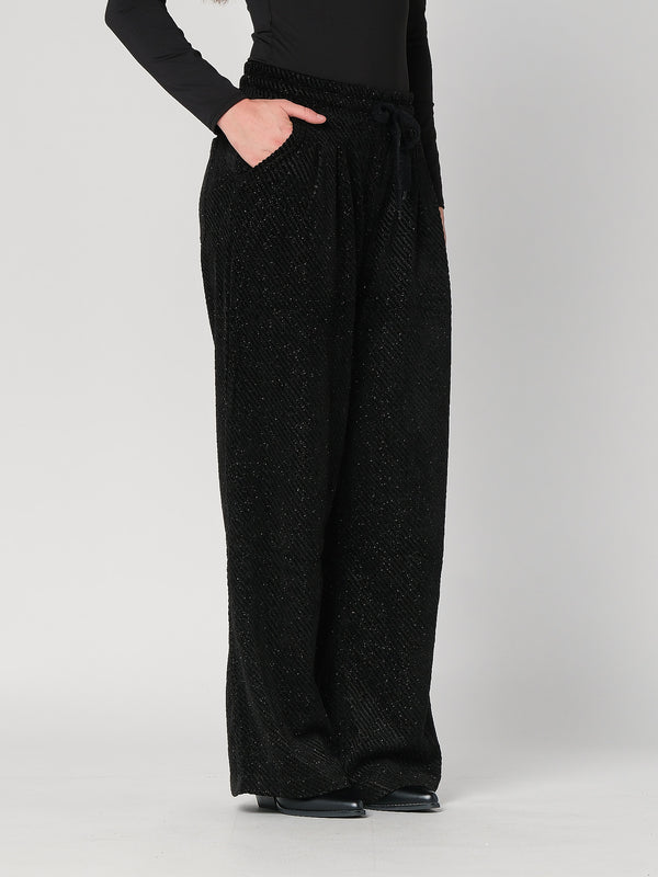 Pantalone con lurex
