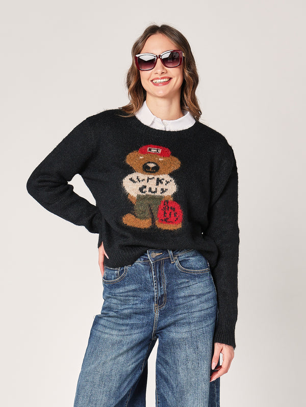 Maglia con orso