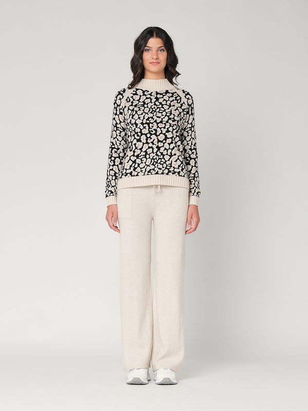 Completo maglia leopardato