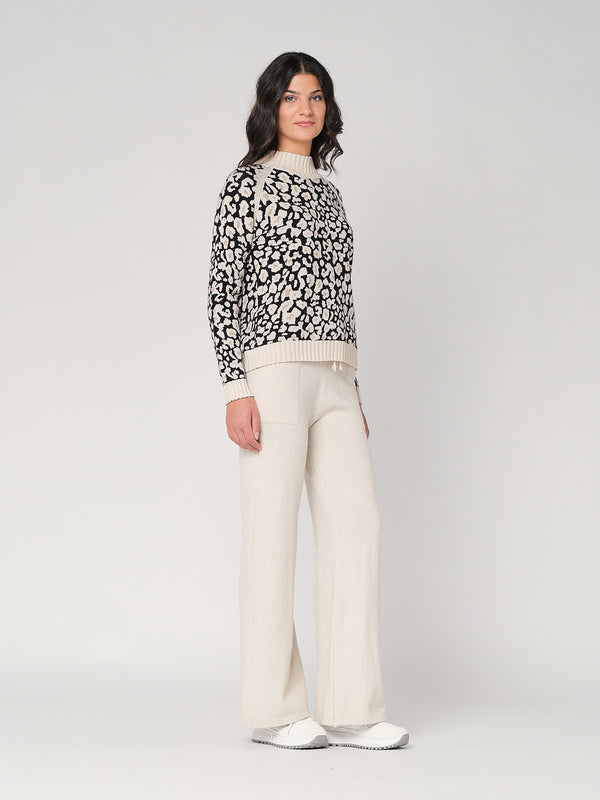 Completo maglia leopardato