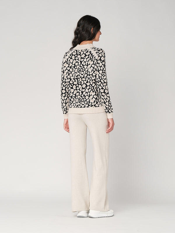 Completo maglia leopardato