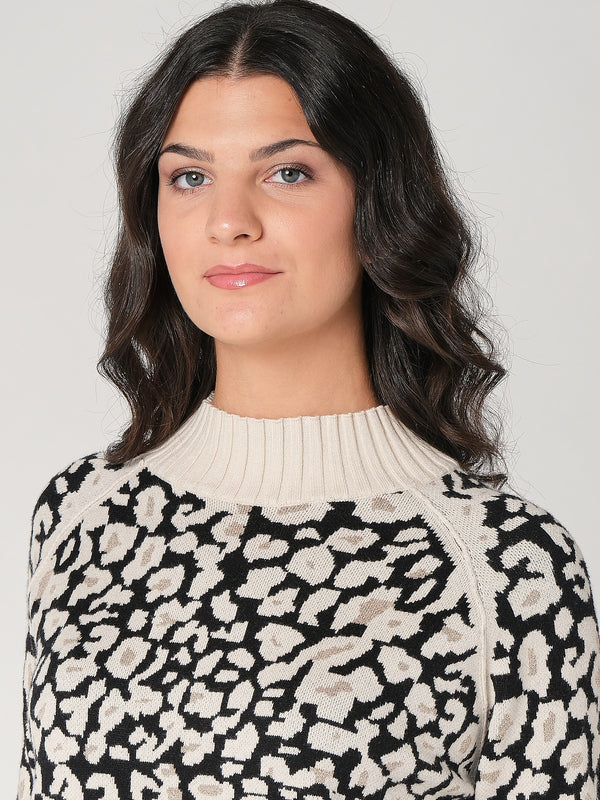 Completo maglia leopardato