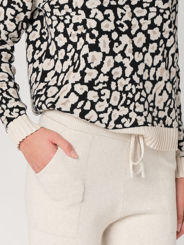 Completo maglia leopardato