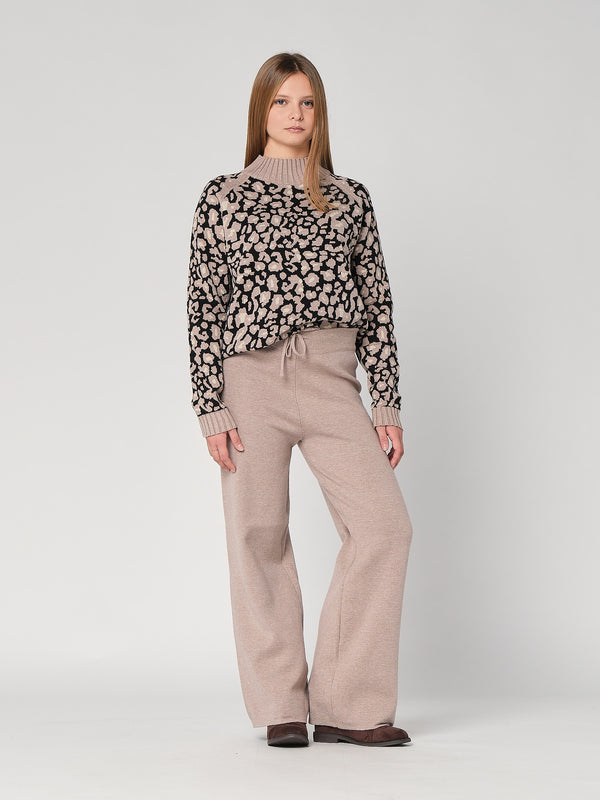 Completo maglia leopardato