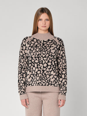 Completo maglia leopardato
