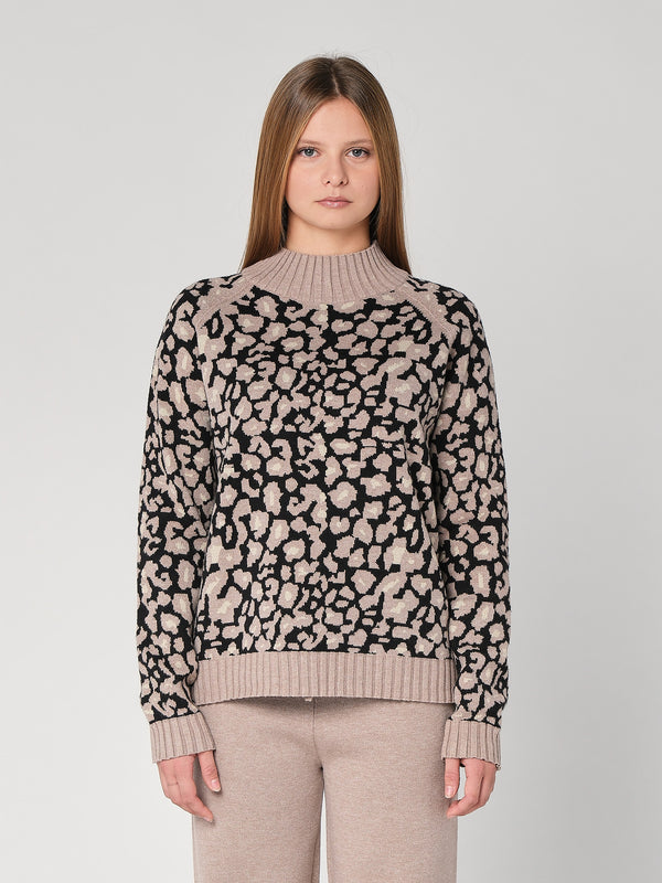 Completo maglia leopardato