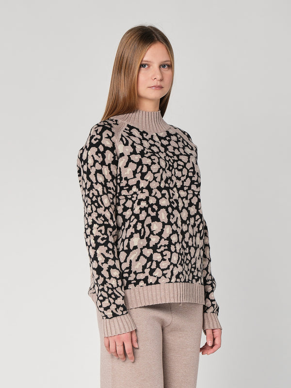 Completo maglia leopardato