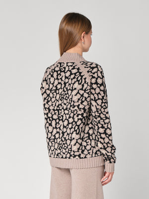 Completo maglia leopardato