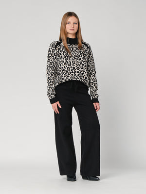 Completo maglia leopardato