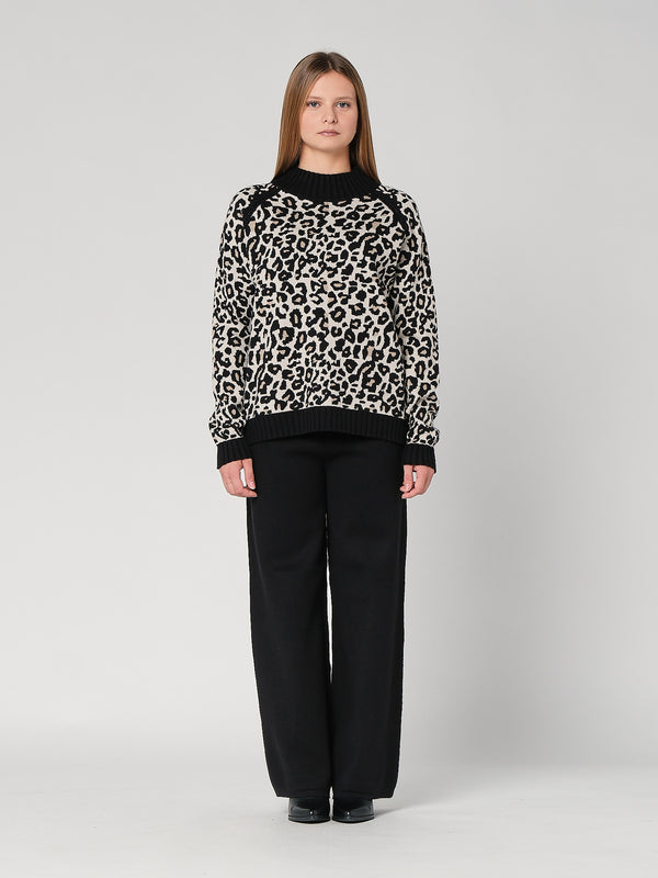 Completo maglia leopardato