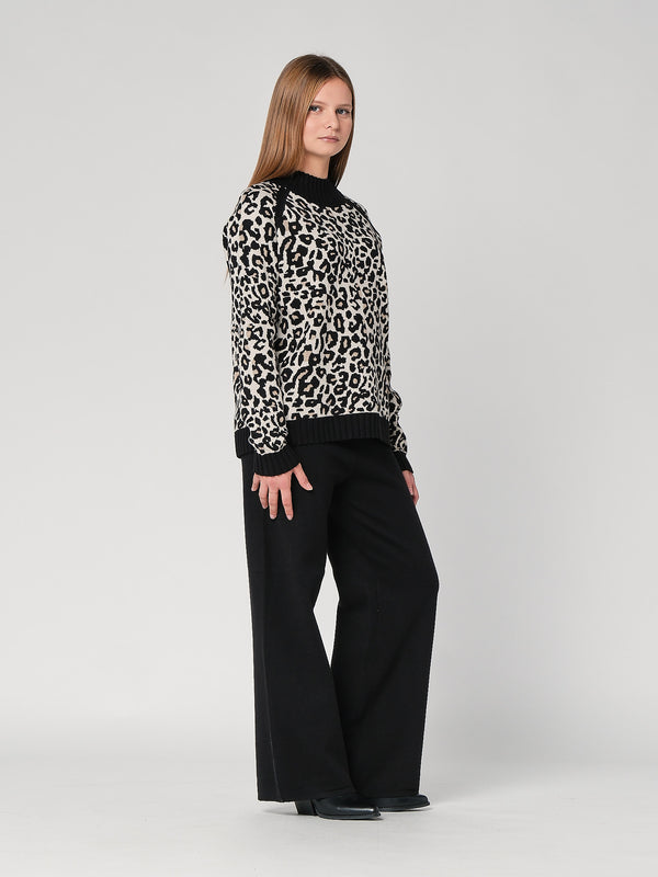 Completo maglia leopardato
