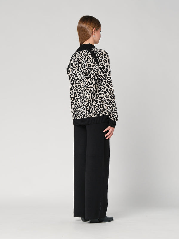 Completo maglia leopardato