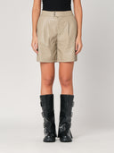 Shorts in ecopelle