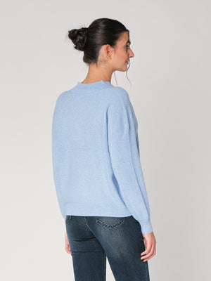 Maglia collo V con bottoni