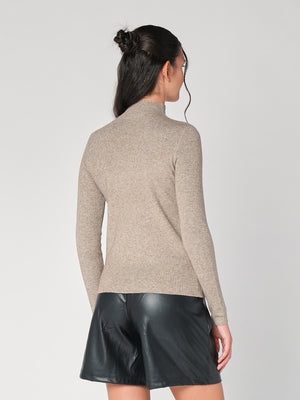 Lupetto con riga strass