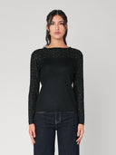 Maglia con strass