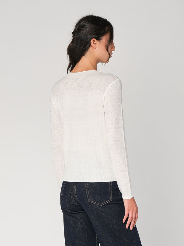 Maglia con strass