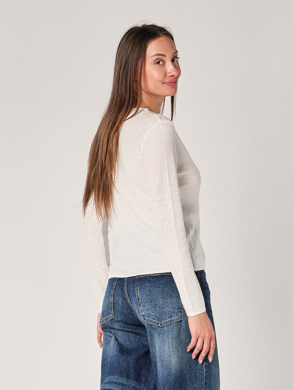 Maglia con strass