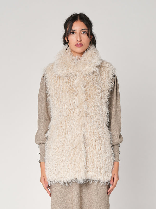 Gilet pelliccia