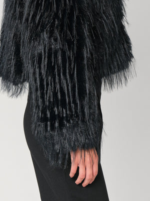 Pelliccia con filo lurex