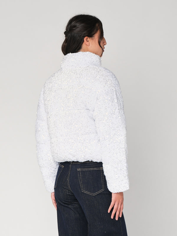 Giubbino con paillettes