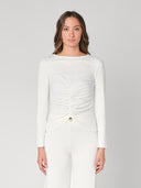 Maglia arricciata