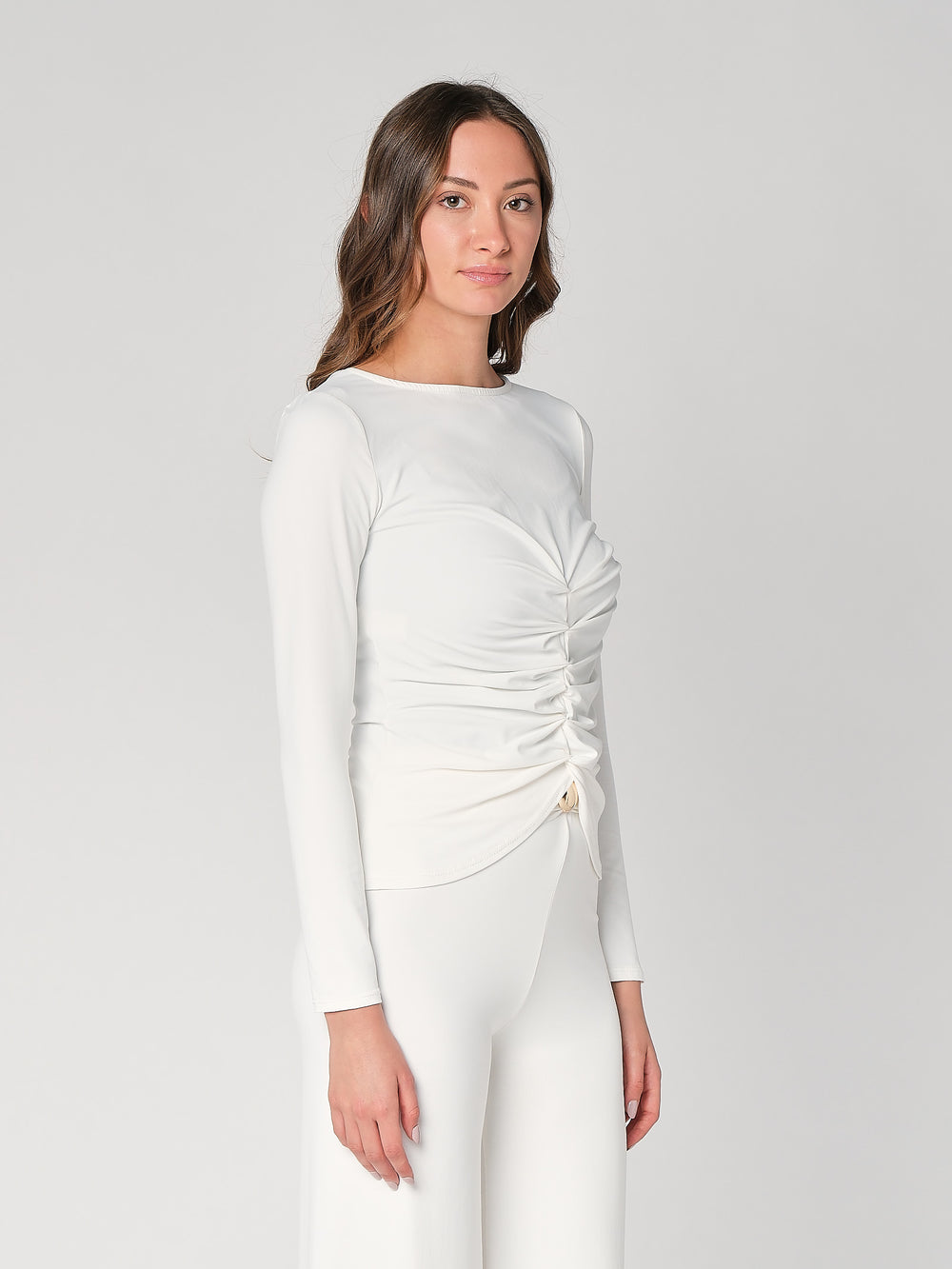 Maglia arricciata