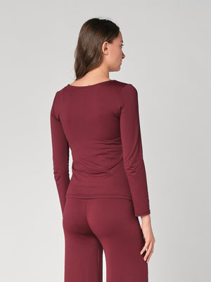 Maglia arricciata