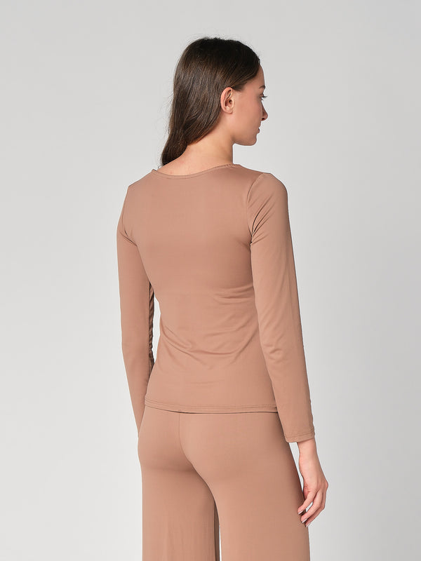 Maglia arricciata
