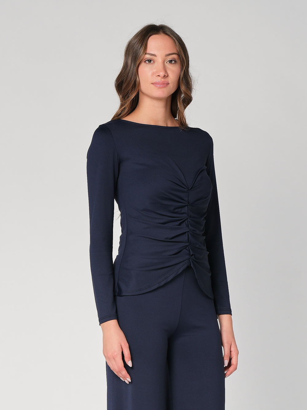 Maglia arricciata
