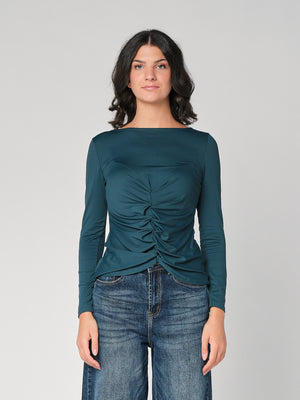 Maglia arricciata