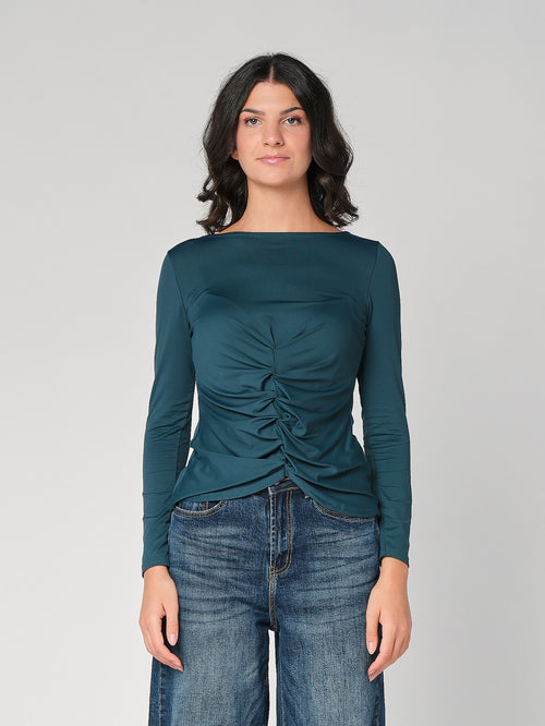 Maglia arricciata