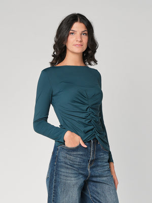 Maglia arricciata