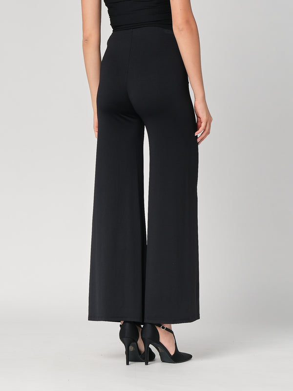 Pantalone a zampa con gioiello