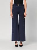 Pantalone a zampa con gioiello