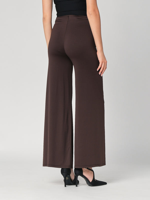 Pantalone a zampa con gioiello